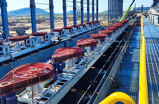 Flotation equipment in a spodumene processing plant in Zimbabwe.jpg Flotation equipment in a spodumene processing plant in Zimbabwe.jpg